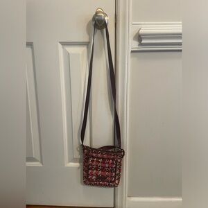 Vera Bradley Iconic RFID Mini Hipster - Houndstooth Tweed 7.25 x 8”